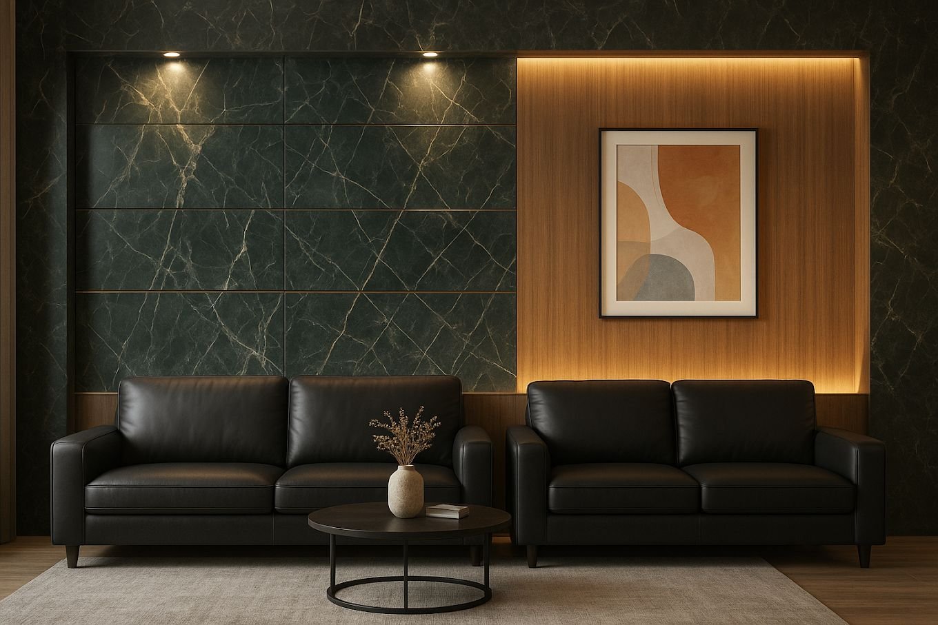 Lounge Feature Wall by Focal Spaces